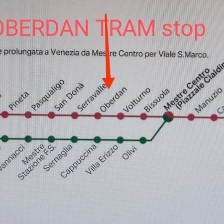 דירות Sunshine30Mt Tram Ingresso Indipendente Wifi Venezia Free Park מראה חיצוני תמונה